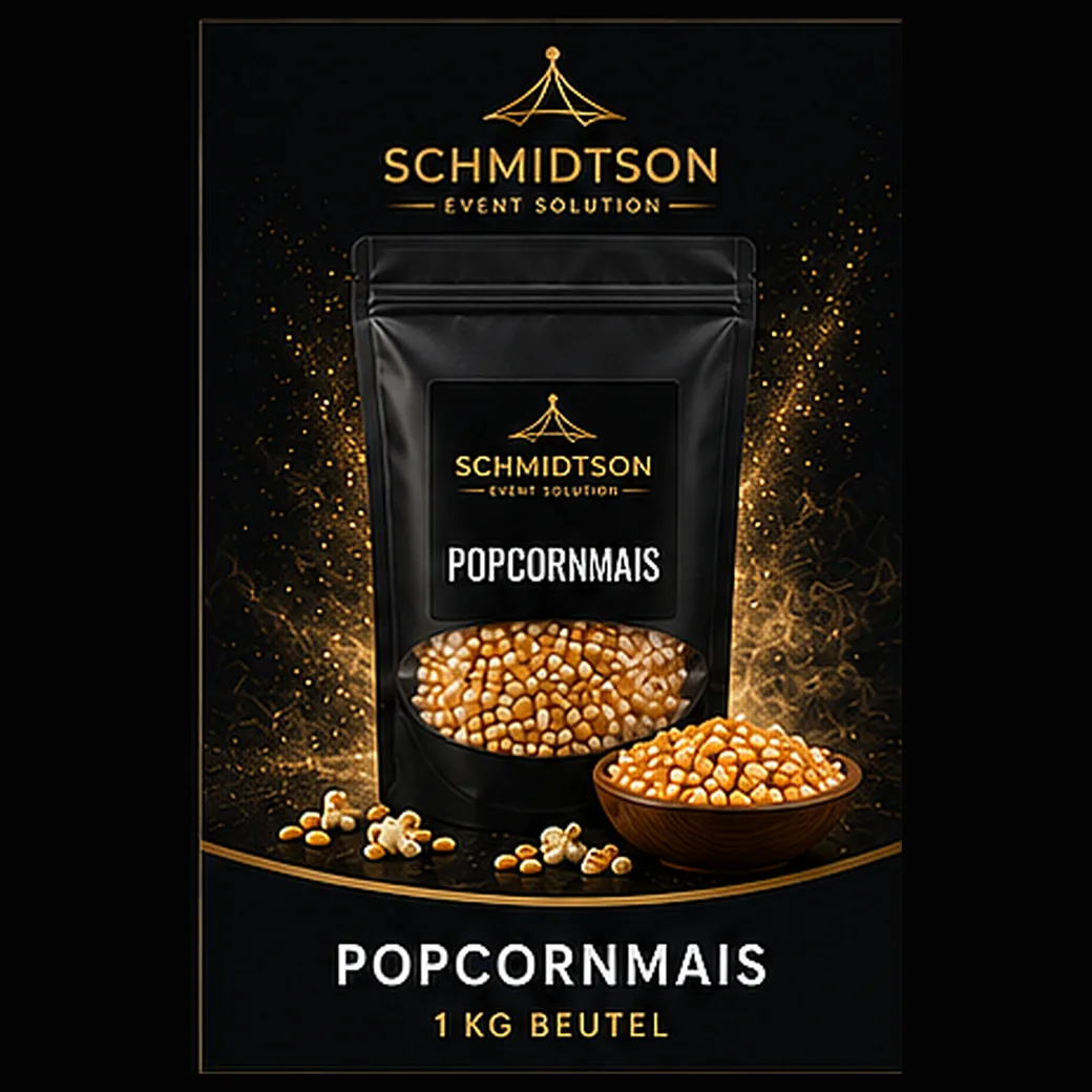 2 kg Popcornmais inklusive