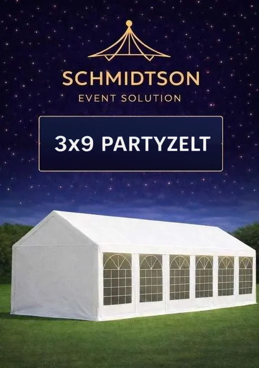 Partyzelt 3×9 m – Foto 1