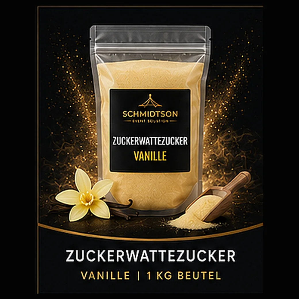 Vanille-Aromazucker für Zuckerwatte, 1 kg