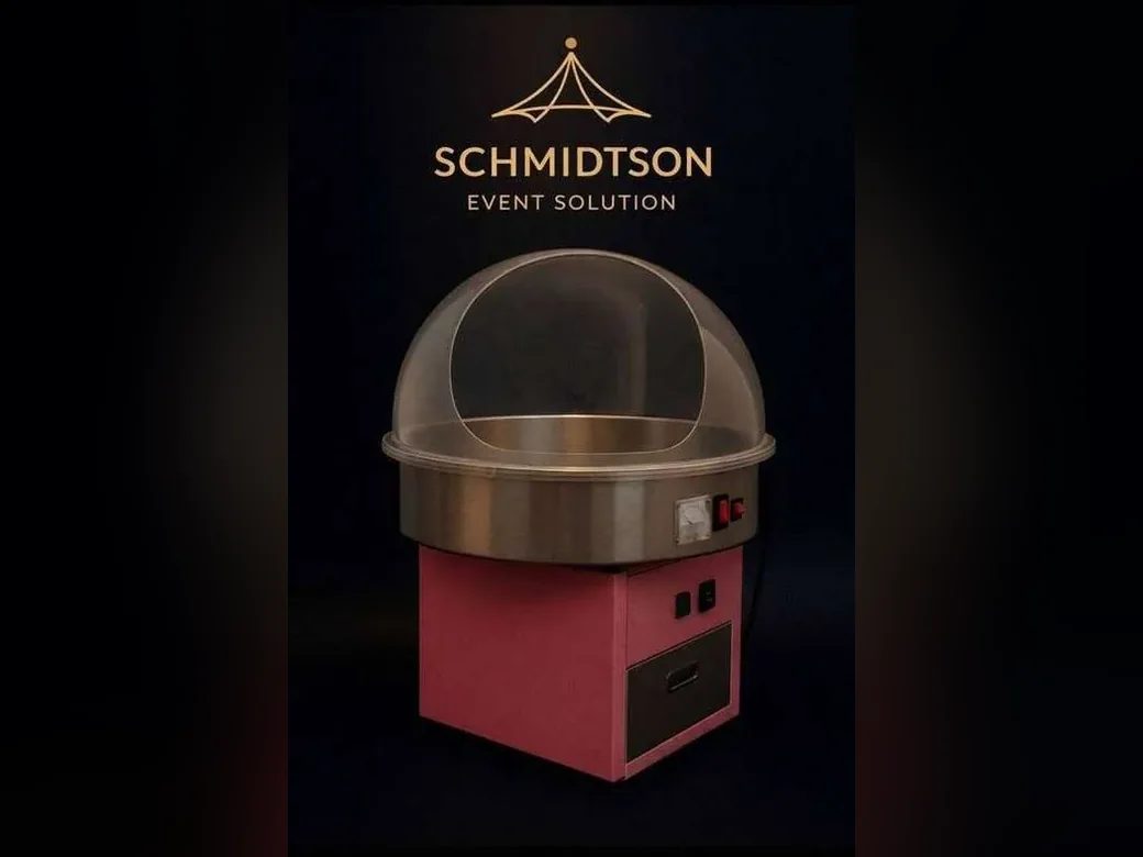 Zuckerwattemaschine + Wagen